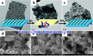 SEM Image of Tungsten Nitride