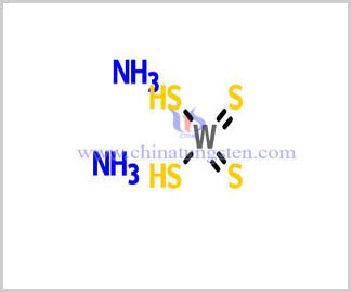 structure of Ammonium Tetrathiotungstate