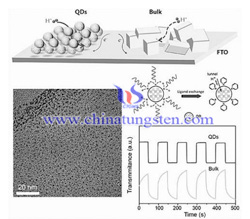 tungsten oxide quantum dot