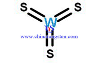 Tungsten Trisulfide Molecular Structure Picture