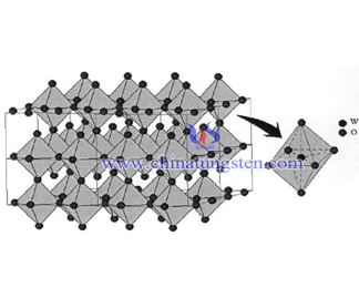 violet tungsten oxide structural formula